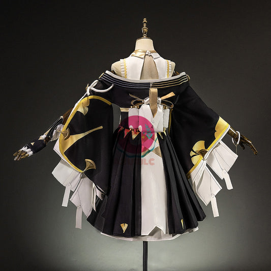 【Azuiblc】ゼンゼロ 星見雅 コスプレ衣装 銀庭より届く花便り キツネ耳付き 新コスチューム ウィッグ追加対応 cosplay 舞台 イベント