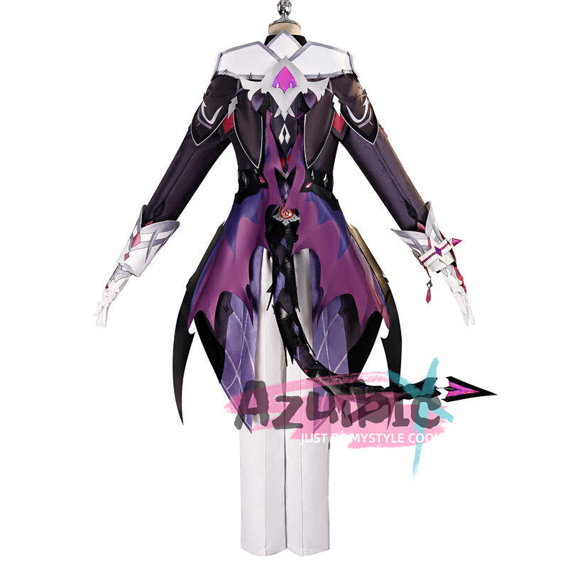 Azuiblc　原神　ドゥリン　Durin 　3dプリント　コスチューム　尻尾付き　龍人・ホムンクルス　仮装　コスプレ衣装　ハロウィン　シンプル番 - Azuiblc