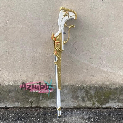 Azuiblc 原神  静水流転の輝き 片手剣 フリーナ 水神 100CM 武器 PU製 剣 刀 武器 コスプレ道具 Cosplay 道具 コスプレグッズ コレクション グッズ コスプレ小物 cosplayAzd19 - Azuiblc
