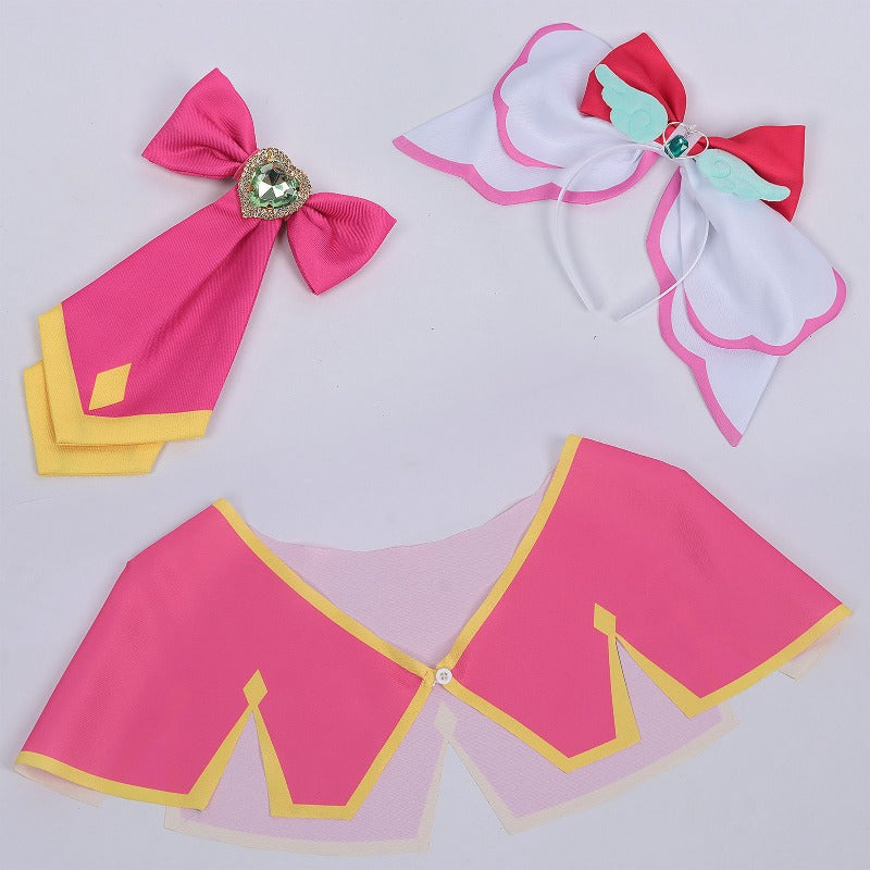 Azuiblc　名探偵プリキュア！明智 あんな  森亜 るるか　小林 みくる　コスプレ衣装　ドレス　舞台服　コスチューム