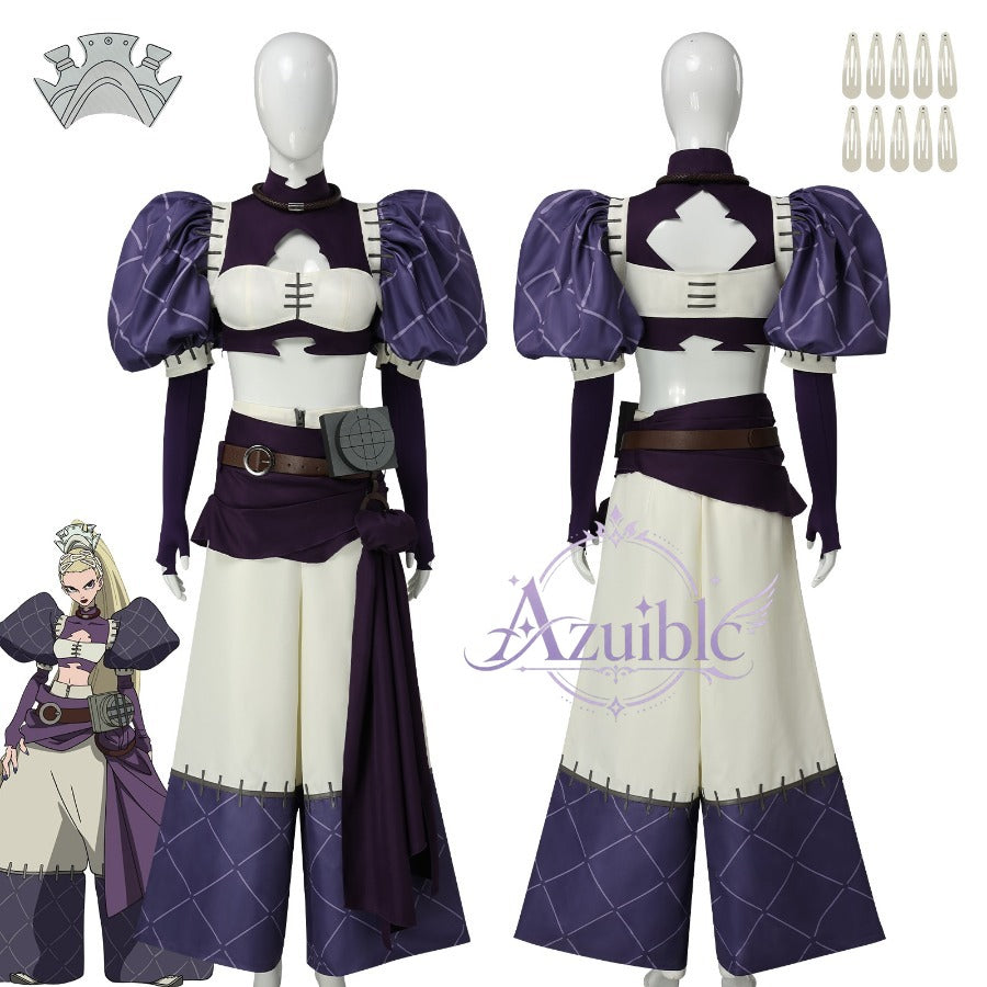 Azuiblc ガチアクタ GACHIAKUTA ネルデ Nelde コスプレ衣装｜女戦士 レディース コスチューム