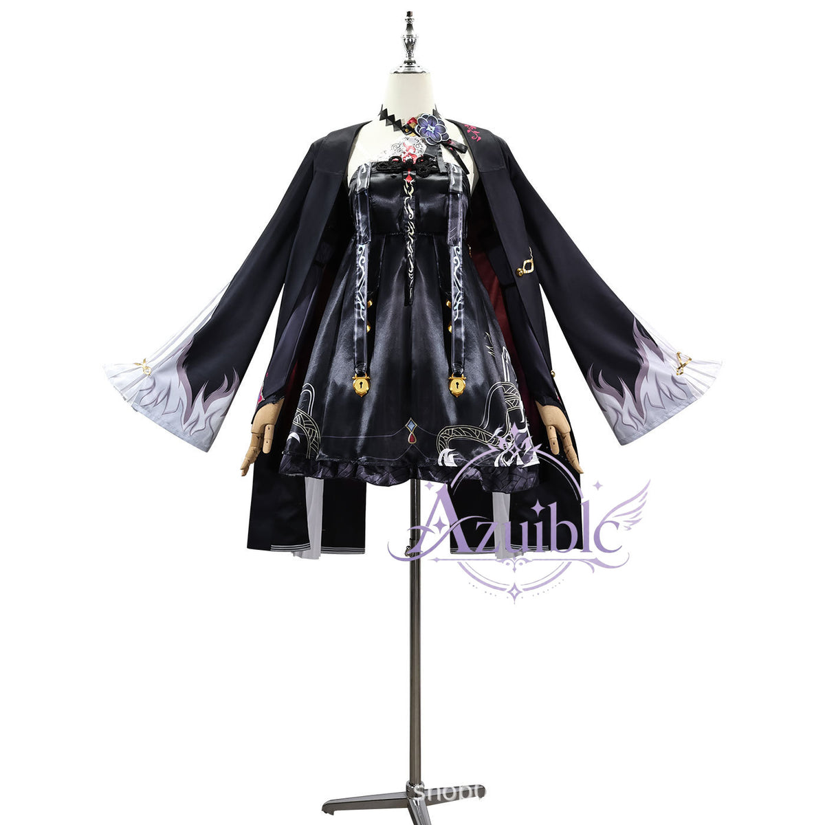 Azuiblc 鳴潮 鎖暝（サメイ）コスプレ衣装｜Suoming コスチューム