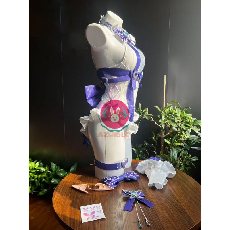 AZUIBLC ゼンゼロ ビビアン 水着 コスプレ衣装 イチハツは水辺に咲いて ビキニ ワンピース ゼンレスゾーンゼロ レディース 女性 セクシー コスプレ コスチュームセット - Azuiblc