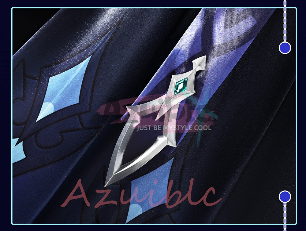 Azuiblc　原神 ローエン コスプレ衣装　コスチューム　イベント　ウィッグ追加対応