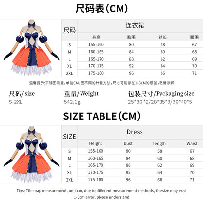 Azuiblc　終末のワルキューレ    アルヴィト   コスチューム　戦乙女　コスプレ衣装　ドレス　仮装