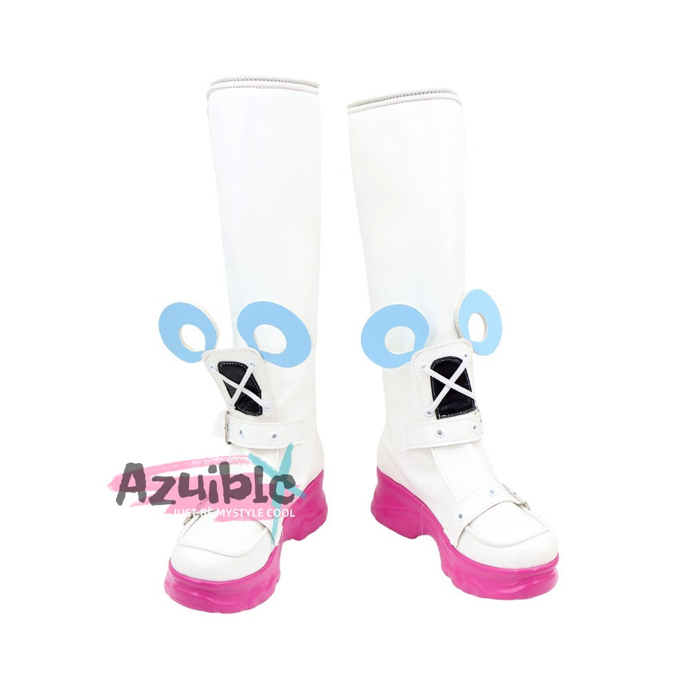 Azuiblc　NTE ネバエバ  ちぃちゃん  ブーツ　コスプレ道具　ロングブーツ　靴　舞台対応
