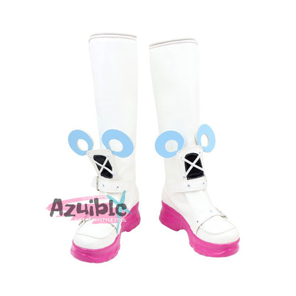 Azuiblc　NTE ネバエバ  ちぃちゃん  ブーツ　コスプレ道具　ロングブーツ　靴　舞台対応