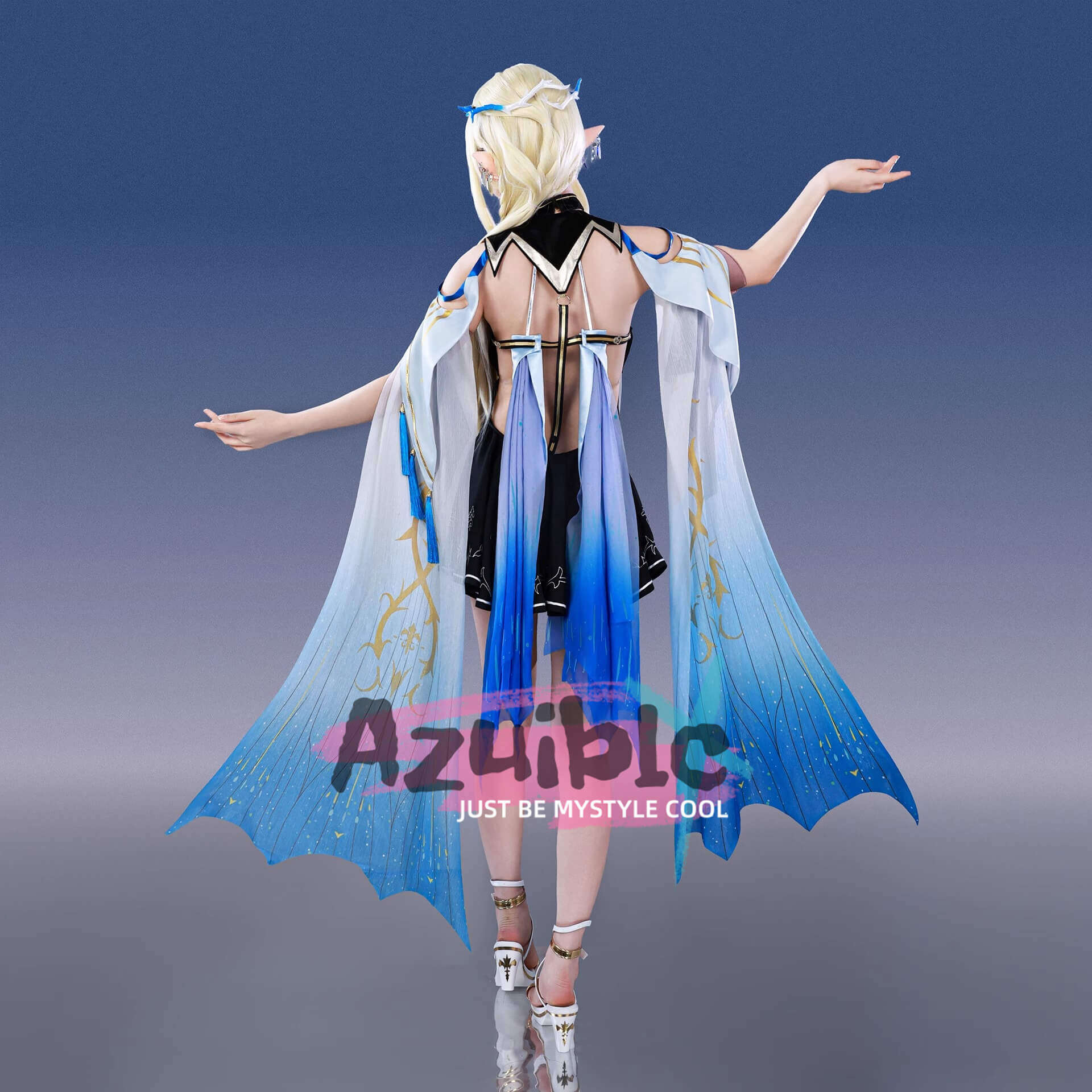 Azuiblc 鳴潮 カルテジア コスプレ衣装 フルールドリス ワンピース