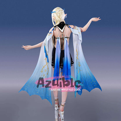 Azuiblc　鳴潮　カルテジア　コスプレ衣装　フルールドリス　ワンピース　礼服　戦闘服　イベントAzf15 - Azuiblc