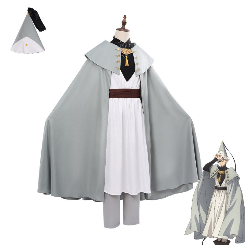 とんがり帽子のアトリエ  キーフリー Qifrey コスプレ衣装 魔法ケープ 帽子付 フルセット | Azuiblc  魔女 ウィッチハット