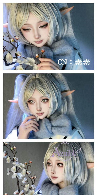 Azuiblc コスプレ道具　エルフ耳 尖った耳 コスプレ 耳  8cm 11cm アクセサリ 長め　短め 仮装 天使 精霊 魔女 　祭り 学園祭 演出 仮装衣装ハロウィン　吸血鬼