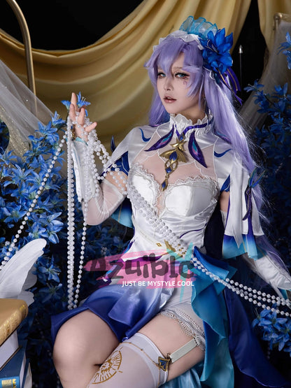 Azuiblc 鳴潮 カンタレラ コスプレ衣装　3d樹脂アクセサリー　礼服　ワンピース　コスチュームAzf14 - Azuiblc