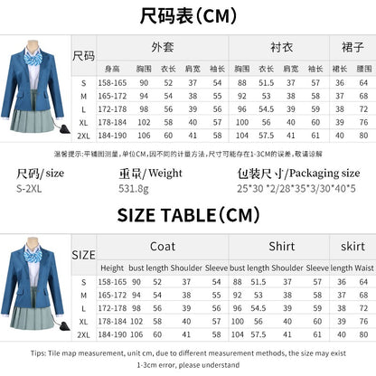 Azuiblc カナン様はあくまでチョロい 高潔カナン　コスプレ衣装　 制服　ユニフォーム　女子セーラー服　イベント