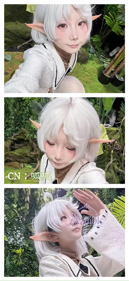 Azuiblc コスプレ道具　エルフ耳 尖った耳 コスプレ 耳  8cm 11cm アクセサリ 長め　短め 仮装 天使 精霊 魔女 　祭り 学園祭 演出 仮装衣装ハロウィン　吸血鬼