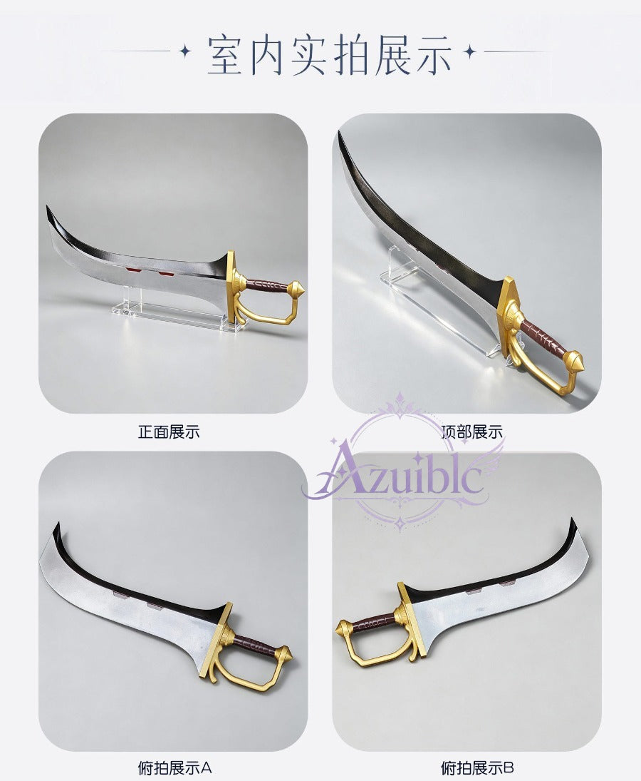 Azuiblc 無職転生 エリス コスプレ道具 剣 ソード　6cm　PU製　｜狂犬エリス・ボレアス・グレイラット 武器 小道具 撮影用