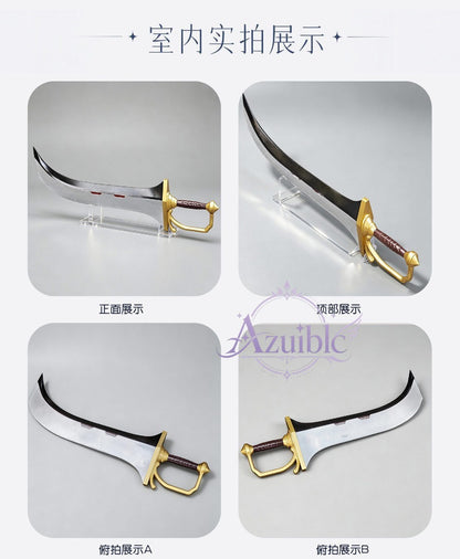 Azuiblc 無職転生 エリス コスプレ道具 剣 ソード　6cm　PU製　｜狂犬エリス・ボレアス・グレイラット 武器 小道具 撮影用