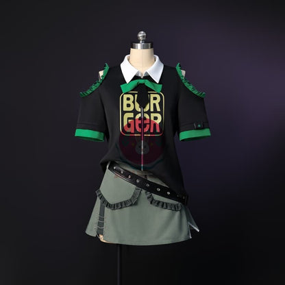 Azuiblc ゼンゼロフェス 2025 アンビー・デマラ コスプレ 衣装 ゼンゼロ FES ロック風 ファンク風 ゼンレスゾーンゼロ cosplay - Azuiblc