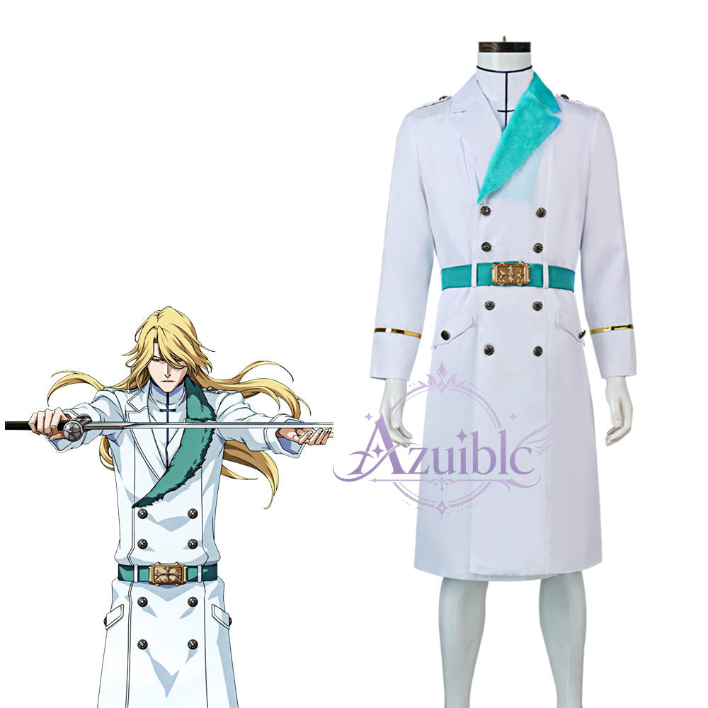 Azuiblc　BLEACH　ユーグラム・ハッシュヴァルト　コスプレ衣装　Jugram Haschwalth 　コスチューム　ハロウィン