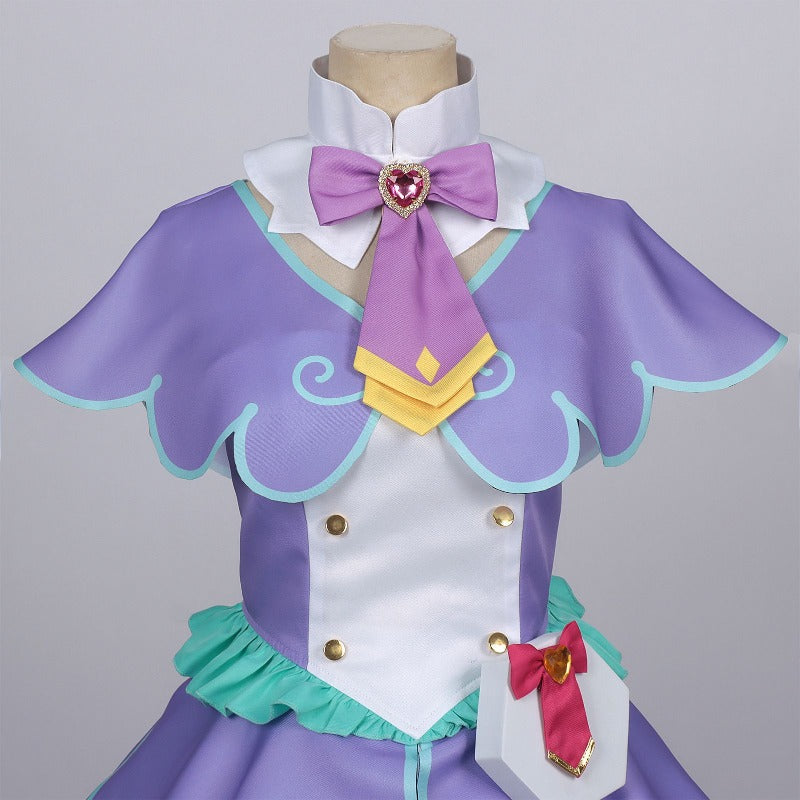 Azuiblc　名探偵プリキュア！明智 あんな  森亜 るるか　小林 みくる　コスプレ衣装　ドレス　舞台服　コスチューム