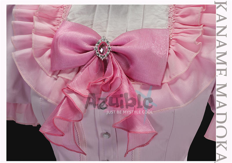 Azuiblc 魔法少女まどか☆マギカ Magia Day  鹿目 まどか　甘ロリOP ロリータ  ワンピース　ドレス　コスチューム　ピンク色　ライブ服 - Azuiblc