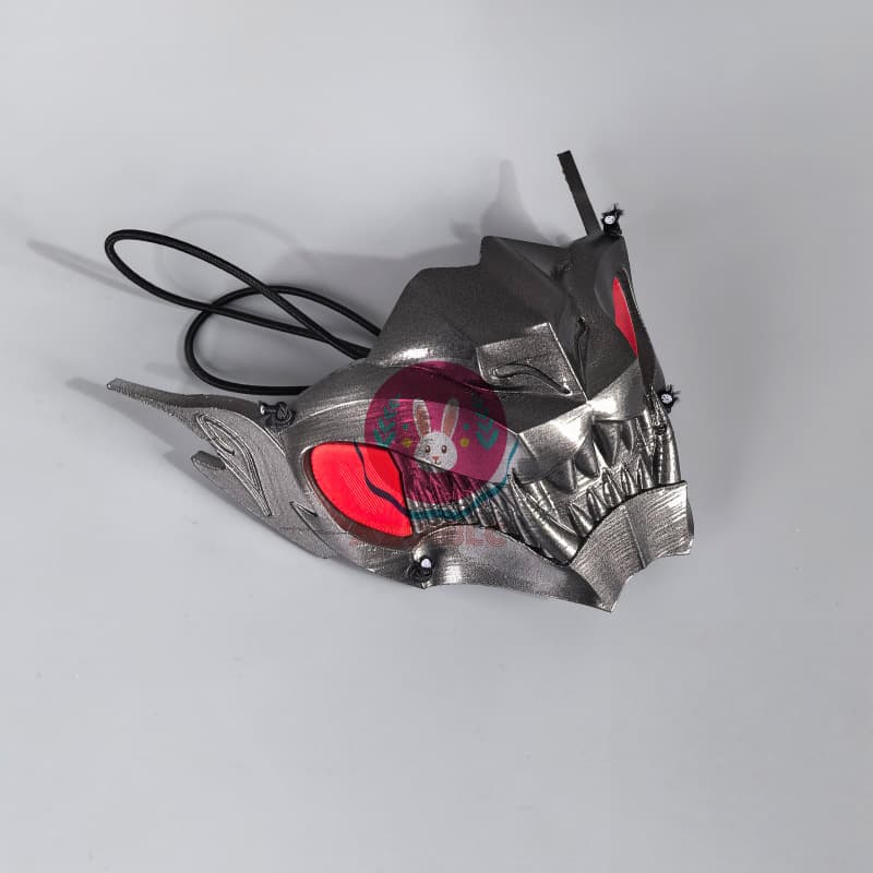 崩壊：スターレイル 不死途 Ashveil 仮面 コスプレ用 3Dプリント製 狼マスク 舞台・イベント向け小道具