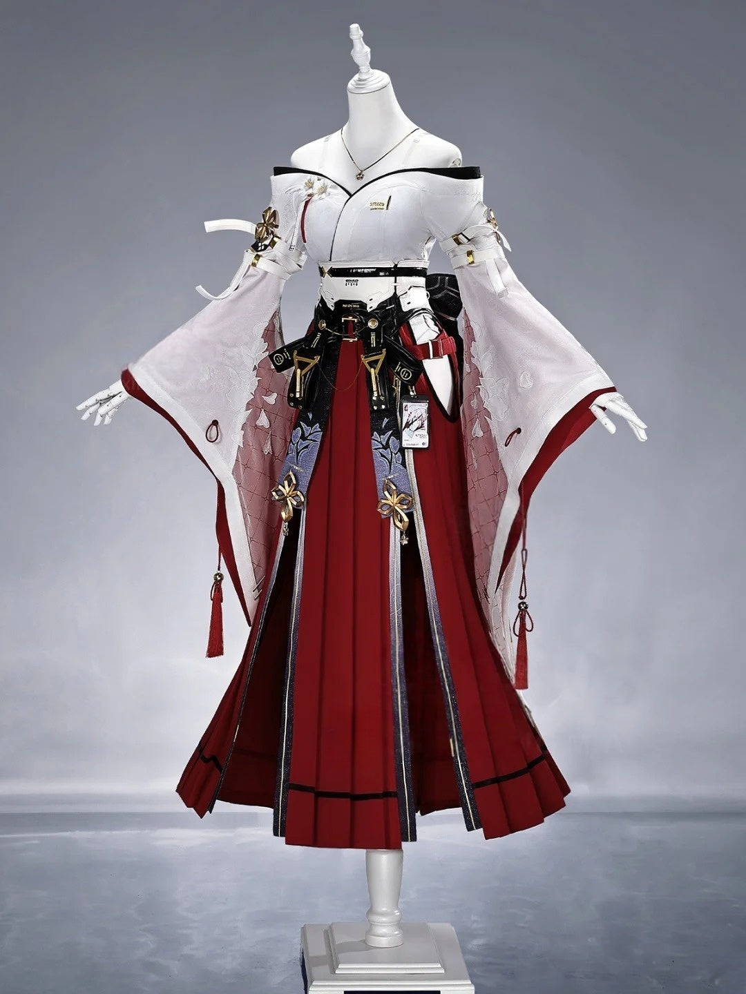 鳴潮 緋雪 コスプレ セット済みウィッグ付き フルセット 高品質 鳴潮 緋雪 コスプレ セット済みウィッグ付き フルセット 高品質 - メルカリ