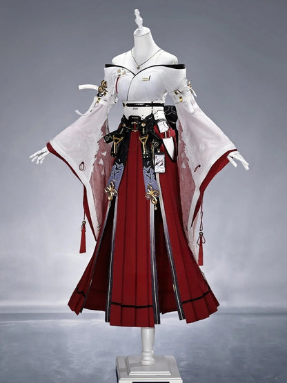 Azuiblc 鳴潮 緋雪 コスプレ衣装　3d樹脂製パーツ　イベント　舞台服　ウィッグ追加対応