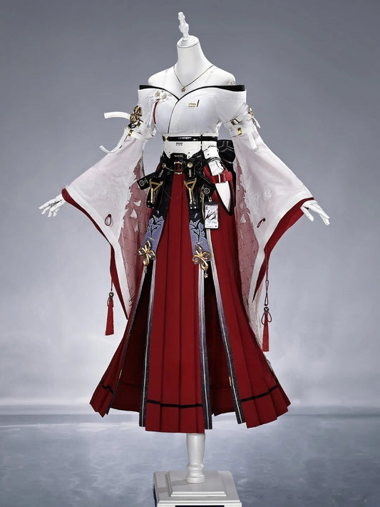 Azuiblc 鳴潮 緋雪 コスプレ衣装　3d樹脂製パーツ　イベント　舞台服　ウィッグ追加対応