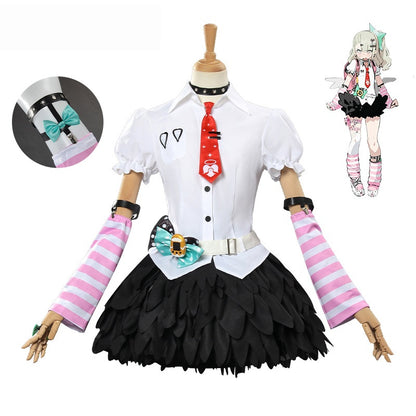 ゼンゼロ Chinatsu Remiel コスプレ衣装 Azuiblc | 千夏大天使レミエル ウィッグ付きフルセット - Azuiblc