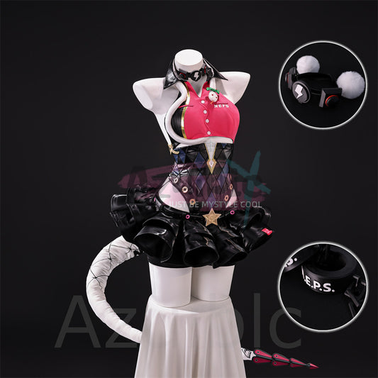 Azuiblc　ゼンゼロ　シーシィア　コスプレ衣装　コスチューム　尻尾追加対応　都市秩序部　ゼンレスゾーンゼロ