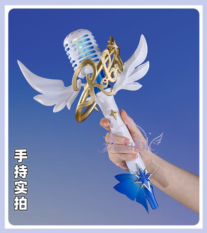 Azuiblc 崩壊スターレイル ロビン Robin 夏空の歌 マイク｜35×22cm 発光 コスプレ道具
