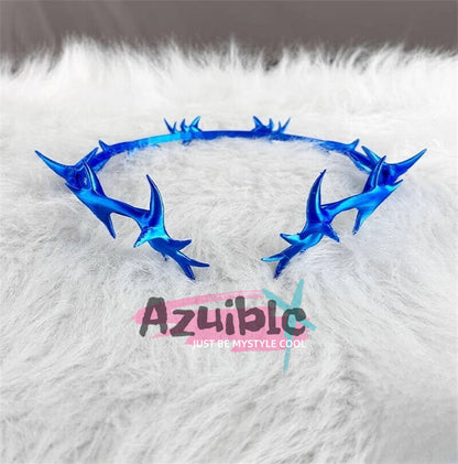 Azuiblc 鳴潮 カルテジア コスプレ道具　フルールドリス　髪飾り　アクセサリー　3d樹脂プリント　小物Azd15 - Azuiblc