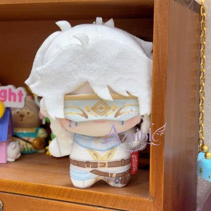 Azuiblc Identity V 第五人格 占い師 イライ・クラーク Eli Clark 10cm ぬいぐるみ｜ホワイトVer.・アイマスク付き