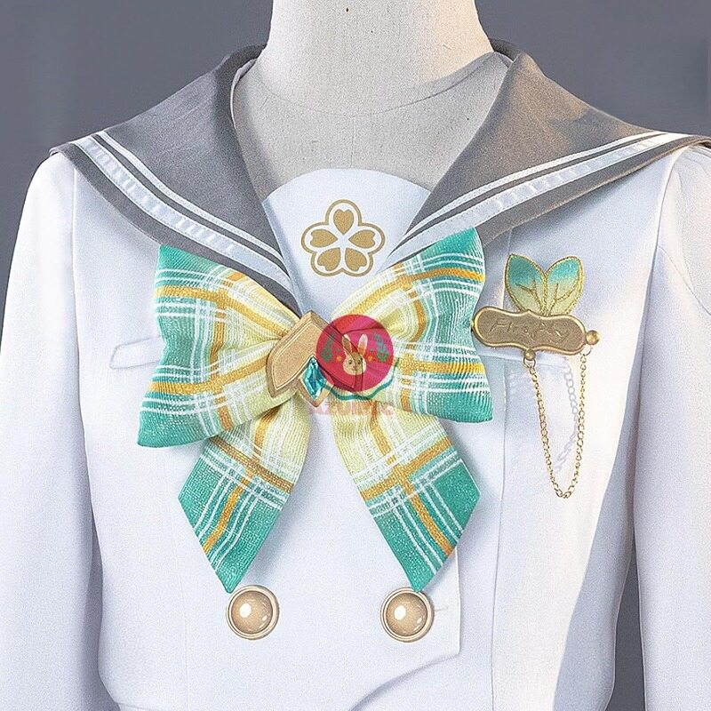 Azuiblc　崩壊 スターレイル ホタル 春の贈り物 セーラー服 コスプレ衣装 JK 可愛い コスチューム コスプレ グッズ おしゃれ アニメ cosplay - Azuiblc