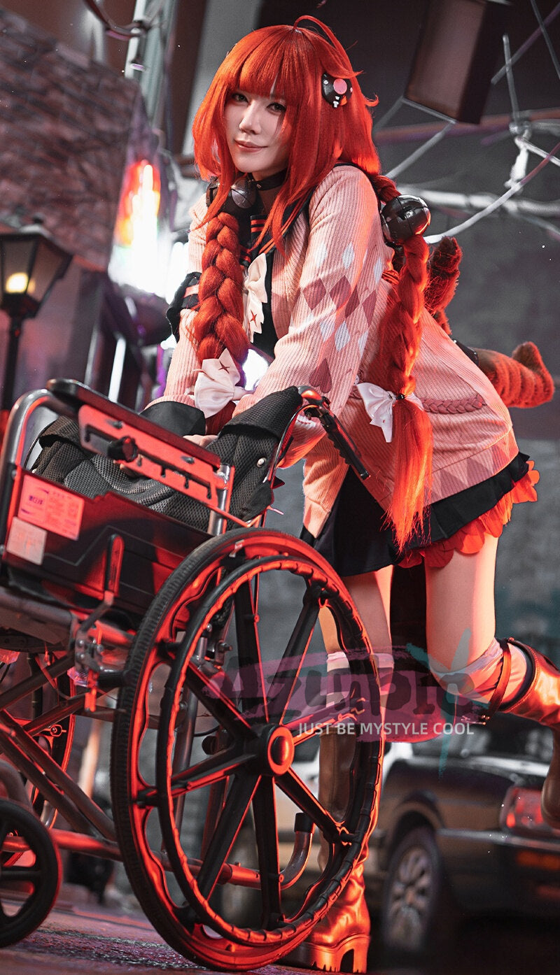 Azuiblc Zenless Zone Zero Ukinami Yuzuha Cosplay Costume, Kaidanya