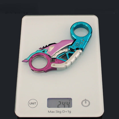 Azuiblc APEX ラプターズクロー 18cm カラムビット スパレジェ 武器モデル 実物化 武器ファン向け プレゼント お礼 武器 装備品 工芸品 塗装済み完成品武器モデル - Azuiblc