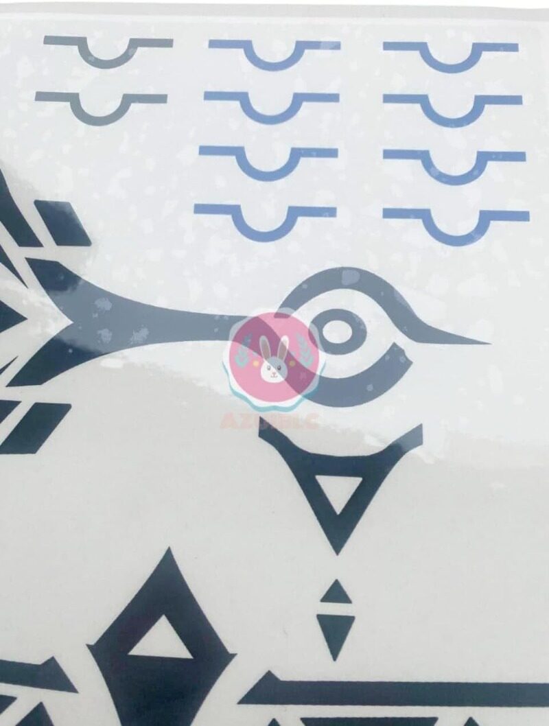 Azuiblc  原神 タトゥーシール 凝光 紗の幽蘭 コスプレ 小物 原神 太もも ボディーシール セット グッズ 人気 おしゃれ 飾り ファッション ハロウィン イベント 装備品 - Azuiblc