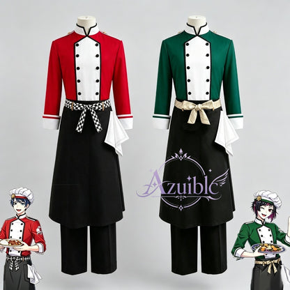 Azuiblc ツイステ NRCマスターシェフ リドル コスプレ衣装｜全キャラクター対応