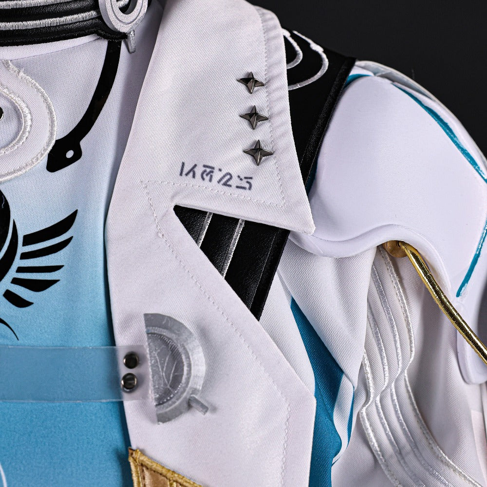 Azuiblc 鳴潮 リューク・ヘルセン コスプレ　仮装　舞台服　３d樹脂製パーツ　Luuk Herssen ウィッグ＋モチーフ武器追加対応