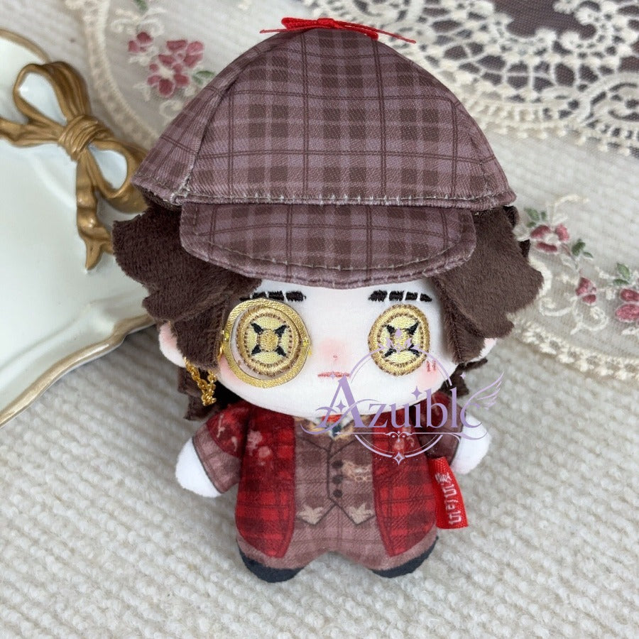 Azuiblc　Identity V 第五人格 小説家 オルフェウス Orpheus ホームズ 10cm ぬいぐるみ｜帽子着脱可
