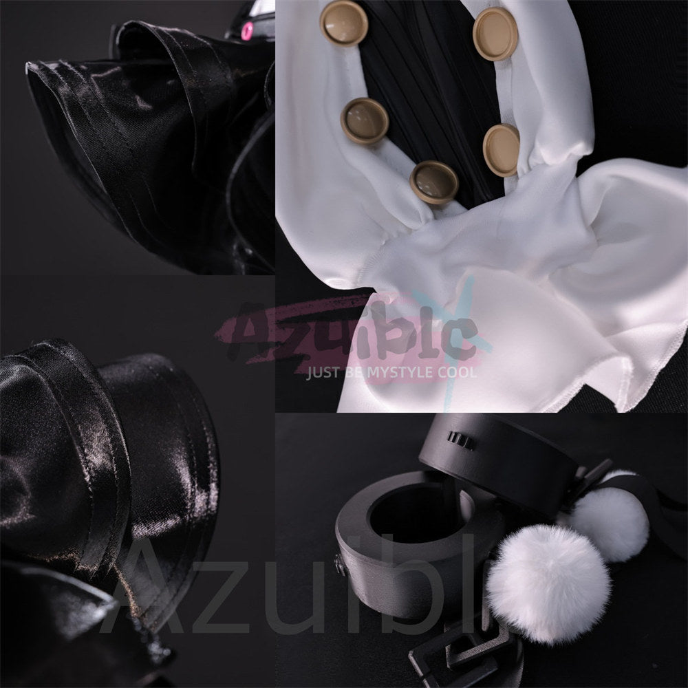 Azuiblc　ゼンゼロ　シーシィア　コスプレ衣装　コスチューム　尻尾追加対応　都市秩序部　ゼンレスゾーンゼロ