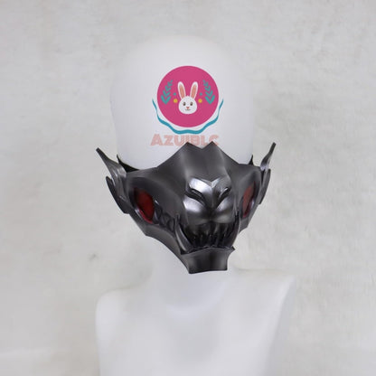 [azuiblc] 不死途 しなず 仮面 コスプレ 3Dプリント PLA 道具 狼 オオカミ マスク 武器 コスプレ道具 Cosplay グッズ コスプレ小物