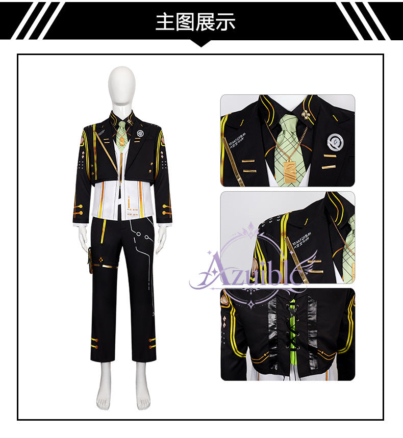 Azuiblc 鳴潮 漂泊者 星火永明 コスプレ衣装｜男女 制服 コスチューム