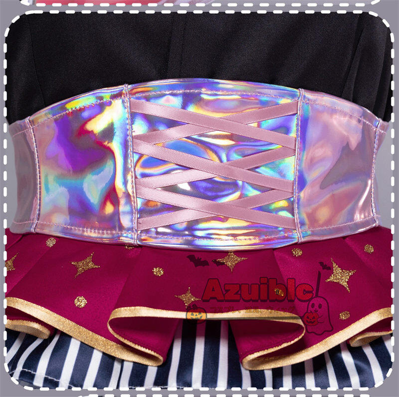 Azuiblc　プロジェクトセカイ 宵崎奏 コスプレ衣装　ワンピース　  MORE MORE JUMP よいさきかなで   25時、ナイトコードで　仮装　舞台服　演出服 - Azuiblc