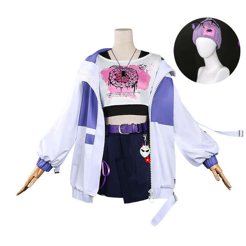 Azuiblc  IdentityV   BLK戦隊のチーム  機械技師 コスプレ衣装　BLK.TRACY 　コスチューム　 第五人格  IDVES 　イベント　帽子＋眼鏡付　Azf16 - Azuiblc