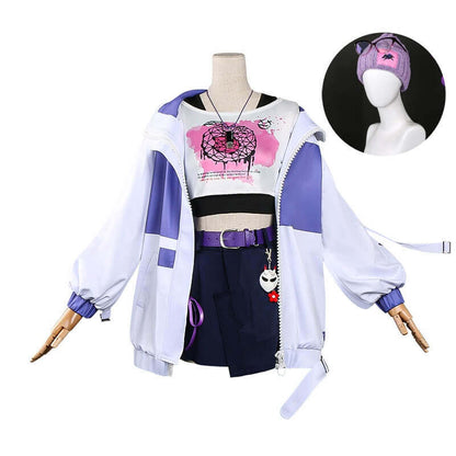 Azuiblc  IdentityV   BLK戦隊のチーム  機械技師 コスプレ衣装　BLK.TRACY 　コスチューム　 第五人格  IDVES 　イベント　帽子＋眼鏡付　Azf16 - Azuiblc