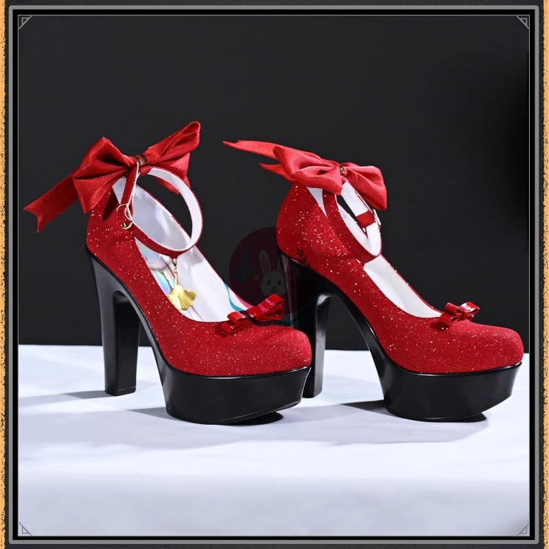 azuiblc] ゼンゼロ 葉瞬光 暖かな光を拾って コスプレ 靴 グリッター