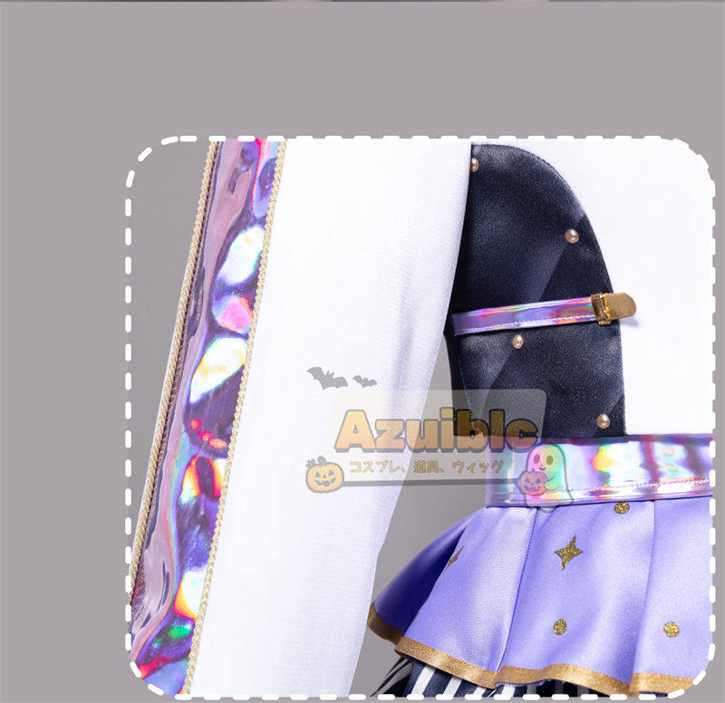 Azuiblc　プロジェクトセカイ 朝比奈まふゆ　コスプレ衣装　演出服　舞台服　ライブ服　コスチューム　	宮益坂女子学園　25時、ナイトコードで - Azuiblc