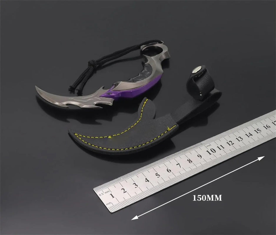 Azuiblc　VALORANT　プライム2.0 カラムビット　ミニチュア  16cm レプリカコレクション合金 インテリア装備品 ユニーク - Azuiblc