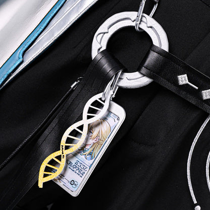 Azuiblc 鳴潮 リューク・ヘルセン コスプレ　仮装　舞台服　３d樹脂製パーツ　Luuk Herssen ウィッグ＋モチーフ武器追加対応